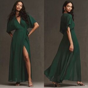 Reformation Green Maxi Dress